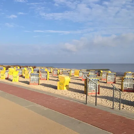 Strandnixe 306 Mit Panoramafenster Zum Norden, 2 Schlafzimmer Und Balkon Zum Norden, Einbaukueche Mit Geschirrspueler ,fahrstuhl, Pkw Stellplatz ! Wlan ! *